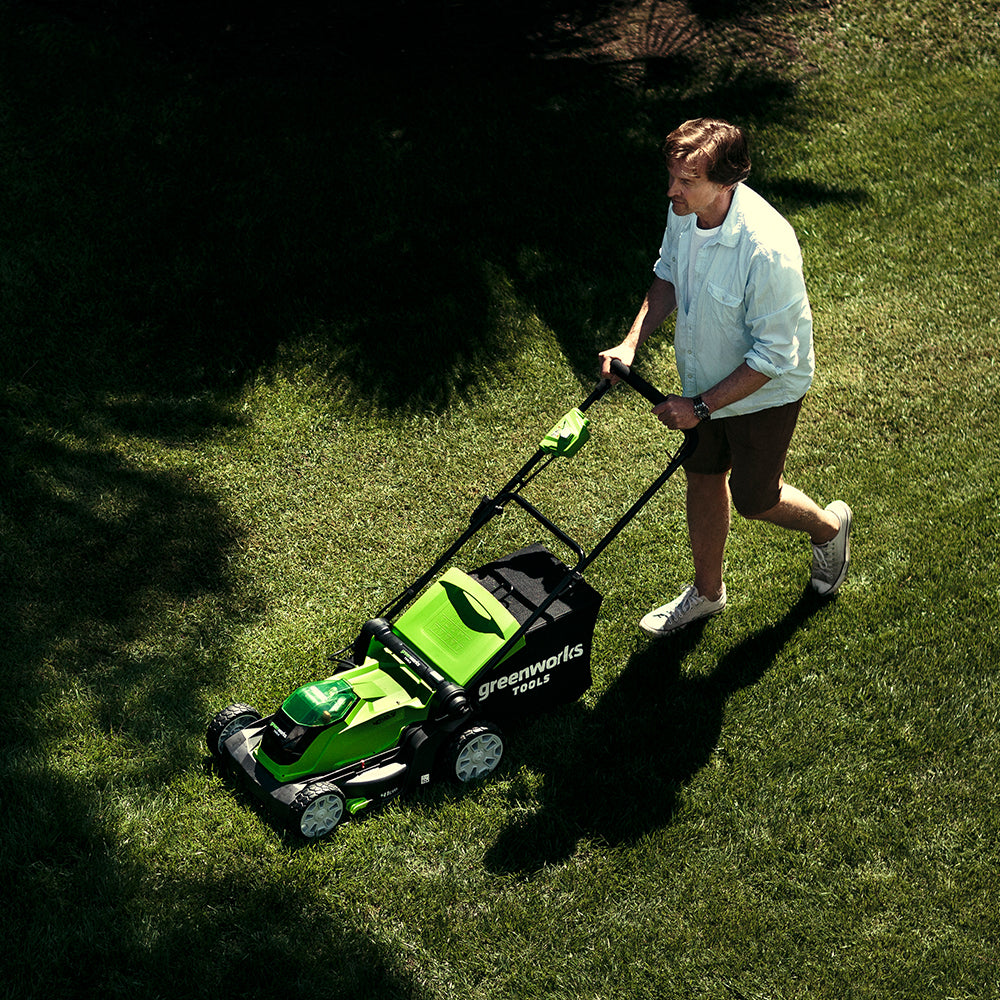 40V Cordless Lawn Mower 41cm G40LM41 Buy online at Greenworks