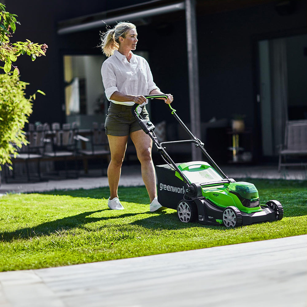 48V (24V x 2) Lawn Mower 41cm - 2x 2Ah Battery