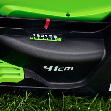 48V (24V x 2) Lawn Mower 41cm - 2x 2Ah Battery