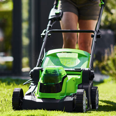 48V (24V x 2) Lawn Mower 41cm - 2x 2Ah Battery