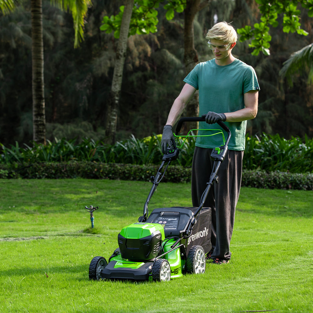 POWERALL 48V (24V x 2) Lawn Mower 46cm Self-Propelled - tool only
