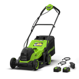 POWERALL 48V (24V x 2) Lawn Mower 36cm - 2x 4Ah Battery
