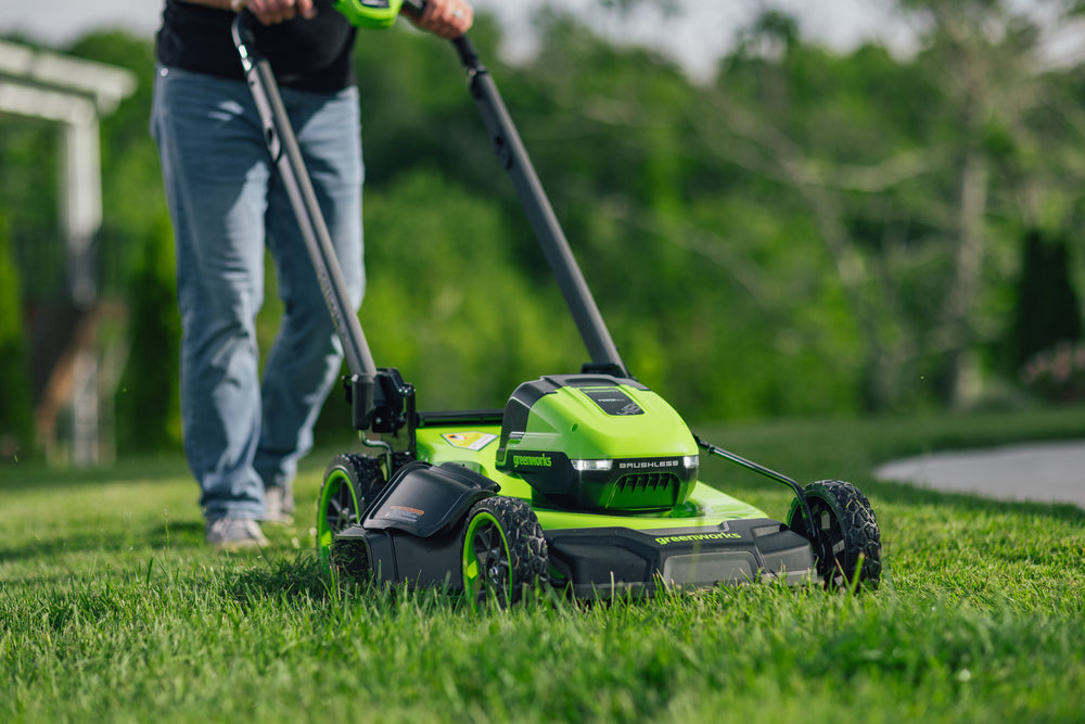POWERALL 48V (24V x 2) Lawn Mower 51cm Self-Propelled - tool only