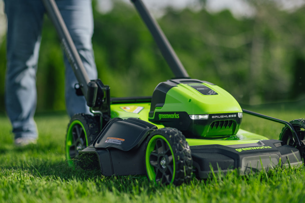 POWERALL 48V (24V x 2) Lawn Mower 51cm Self-Propelled - tool only