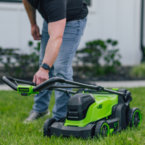 POWERALL 48V (24V x 2) Lawn Mower 41cm - tool only