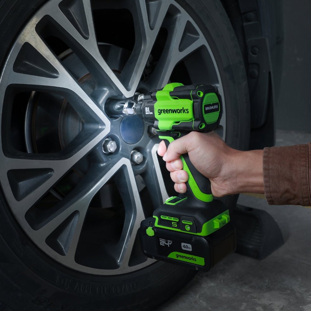 POWERALL 24V Impact Wrench 500Nm - tool only