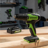 POWERALL 24V Drill 35Nm - 2Ah Battery & Bag