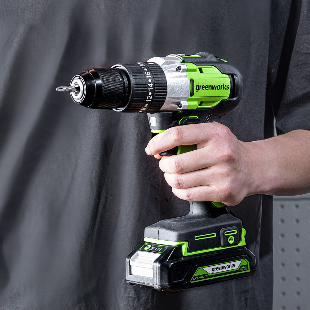 POWERALL 24V Drill 60Nm - 2Ah Battery & Bag