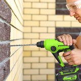POWERALL 24V Hammer Drill 1.2J - 2Ah Battery