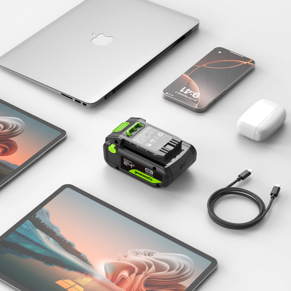POWERALL 24V Starter Kit 4Ah USB-C Battery + 65W Charger