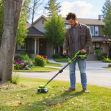 POWERALL 48V (24V x 2) Lawn Mower SP 46cm + 24V Grass Trimmer 30cm Set