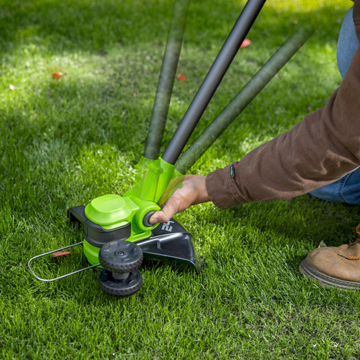 POWERALL 48V (24V x 2) Lawn Mower SP 46cm + 24V Grass Trimmer 30cm Set
