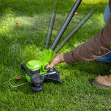 POWERALL 48V (24V x 2) Lawn Mower SP 46cm + 24V Grass Trimmer 30cm Set