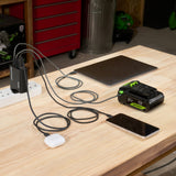 POWERALL 24V Starter Kit 2x 4Ah USB-C Batteries + 140W Charger