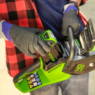 24V+24V Chainsaw 36cm - 2x 4Ah Battery