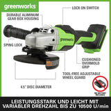 POWERALL 24V Angle Grinder - tool only