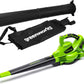 24V+24V Leaf Blower / Leaf Vacuum 322 km/h - tool only