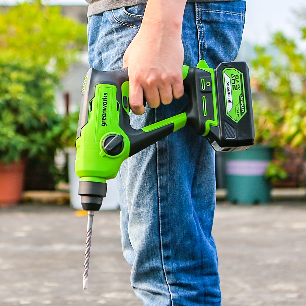POWERALL 24V Hammer Drill 1.2J - 2Ah Battery