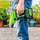 POWERALL 24V Hammer Drill 1.2J - 2Ah Battery