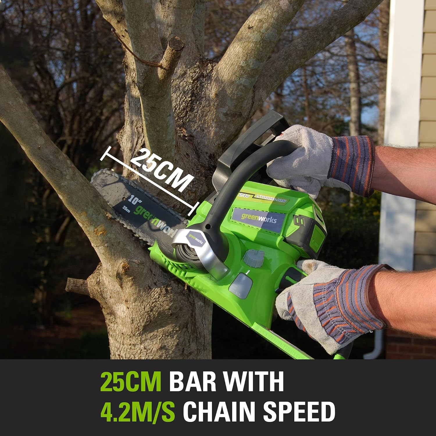 24V Chainsaw 25cm - tool only
