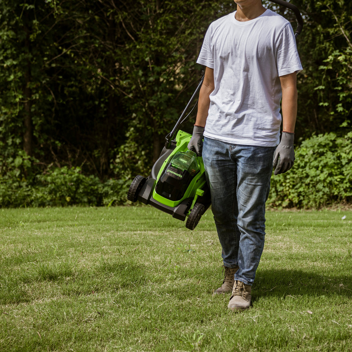 POWERALL 24V Lawn Mower 33cm - 2Ah Battery