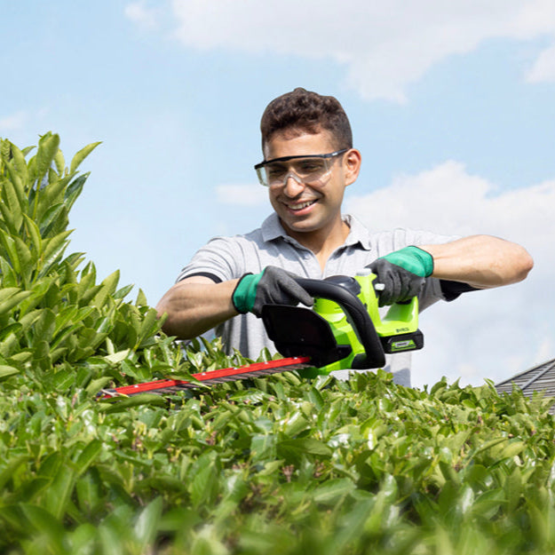 POWERALL 24V Lawn Mower 36cm + Grass Trimmer 25cm + Hedge Trimmer 56cm Set