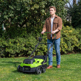 POWERALL 48V (24V x 2) Dethatcher / Scarifier 2-in-1 38cm - tool only