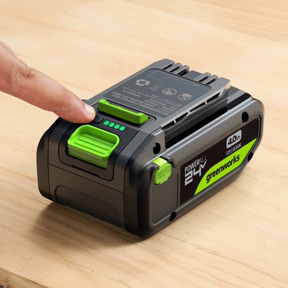 POWERALL 24V 2x High Power USB-C Batteries 4Ah