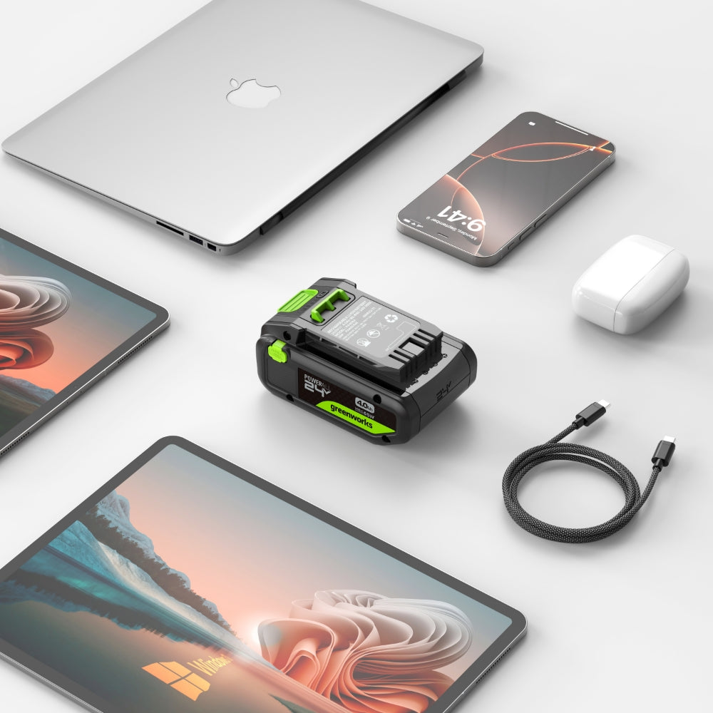 POWERALL 24V 2x High Power USB-C Batteries 4Ah