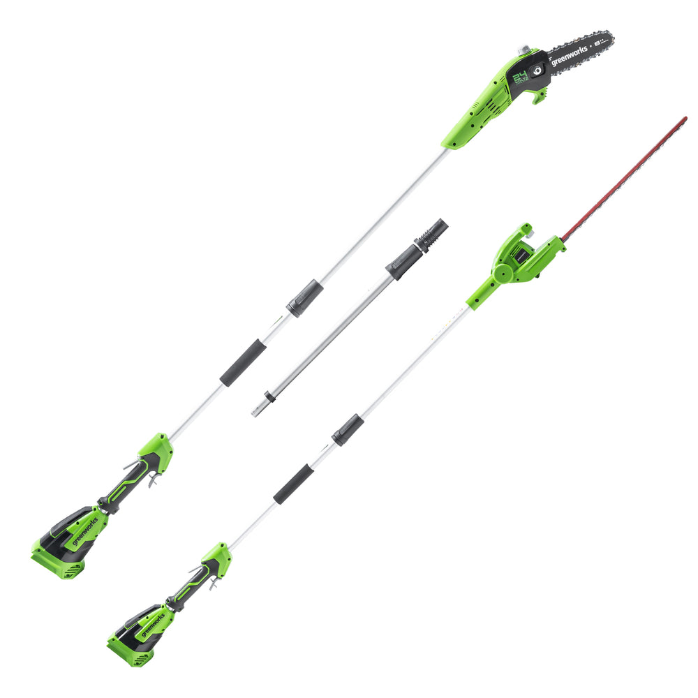 POWERALL 24V Pole Saw & Hedge Trimmer Gen. II - 4Ah Battery