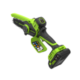 POWERALL 24V Mini Chainsaw 10cm Gen. II with Extension Pole - 2Ah Battery