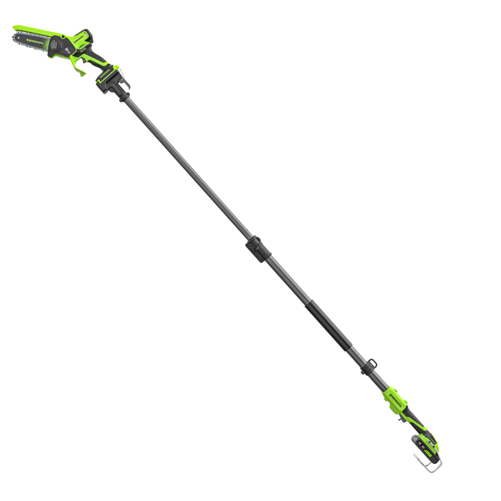 POWERALL 24V Mini Chainsaw 15cm Gen. II with Extension Pole - 2Ah Battery