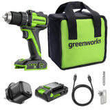 POWERALL 24V Drill Driver 45Nm - 2Ah Battery