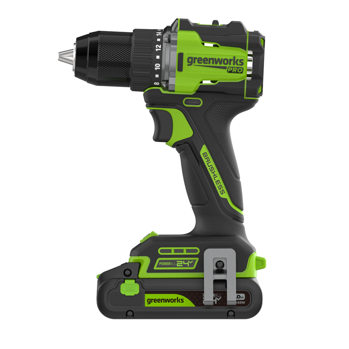POWERALL 24V PRO Drill Driver 60Nm - tool only