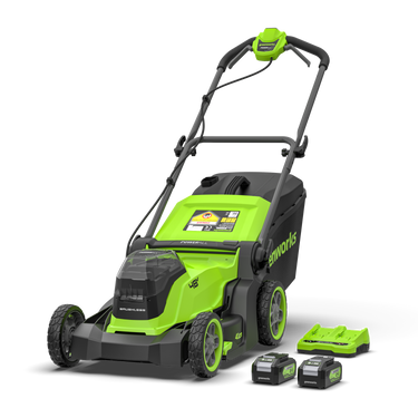 24V+24V Lawn Mower 41cm - 2x 4Ah Battery