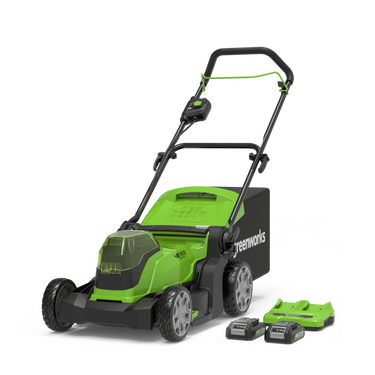 24V+24V Lawn Mower 41cm - 2x 2Ah Battery