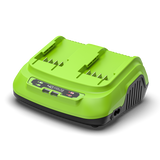 40V Dual-Slot Charger 8A