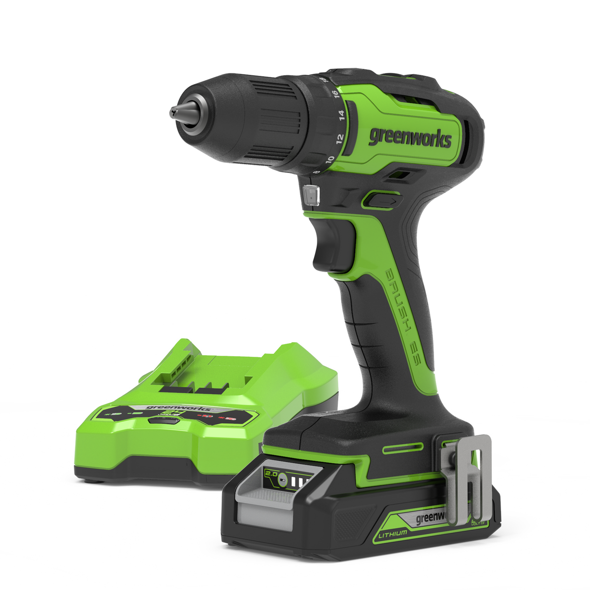 POWERALL 24V Drill 35Nm - 2Ah Battery
