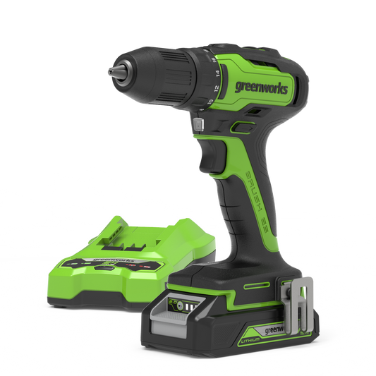 24V Drill 35Nm - 2Ah Battery