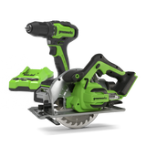 POWERALL 24V Drill + Circular Saw Set