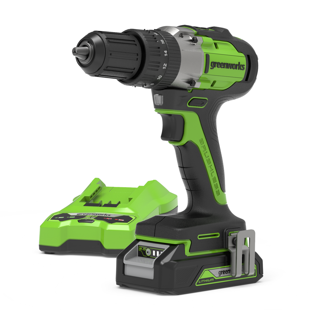 POWERALL 24V Drill 60Nm - 2Ah Battery & Bag