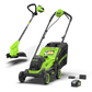 24V Lawn Mower 33cm + Grass Trimmer 25cm Gen. II Set