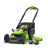 POWERALL 48V (24V x 2) Lawn Mower 46cm Self-Propelled Gen. II - 2x 4Ah Battery