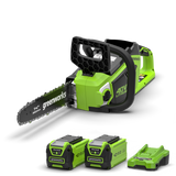 40V Chainsaw 35cm - 2x 2Ah Battery