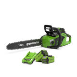40V Chainsaw 40cm 1,8 kW - 2x 2Ah Battery