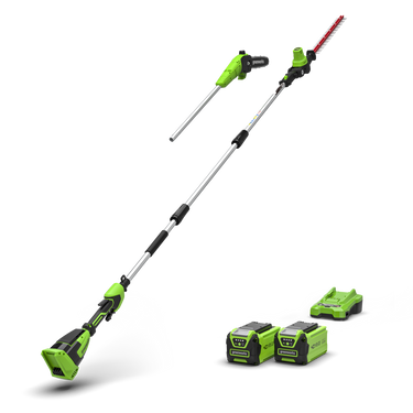 40V Pole Saw & Hedge Trimmer Gen. II - 2x 2Ah Battery