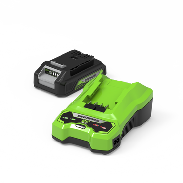 24V Lawn Mower 33cm - 2Ah Battery