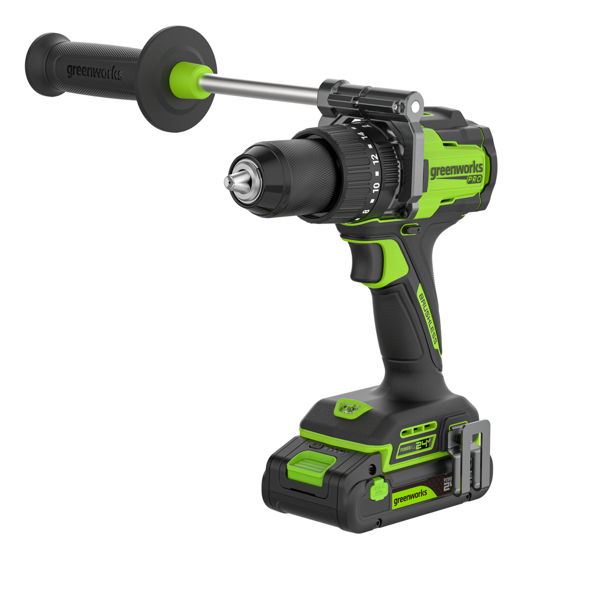 POWERALL 24V PRO Hammer Drill 95Nm - tool only