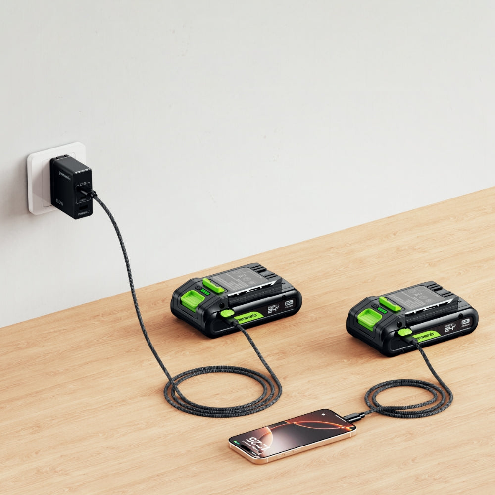 POWERALL 24V 2x High Power USB-C Batteries 4Ah