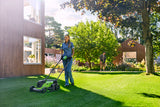 POWERALL 48V (24V x 2) Lawn Mower 41cm + 24V Grass Trimmer 25cm + 24V Pistol Blower 209 km/h Set